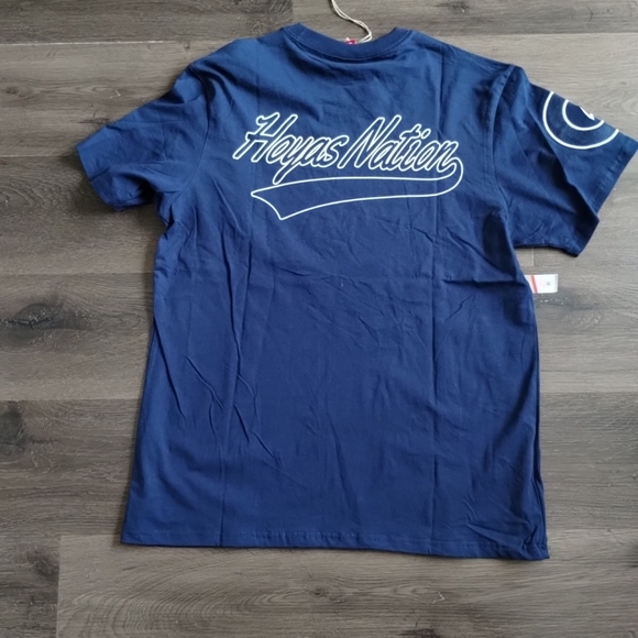 Medium Large Mens Mitchell & Ness Georgetown Hoyas Champ City Tee Shirt - Picture 9 of 11